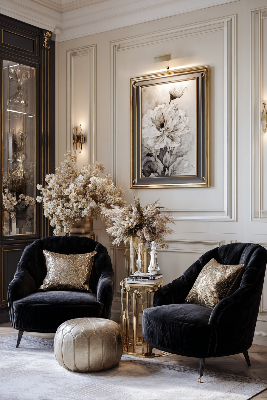 styl glamour-modern classic